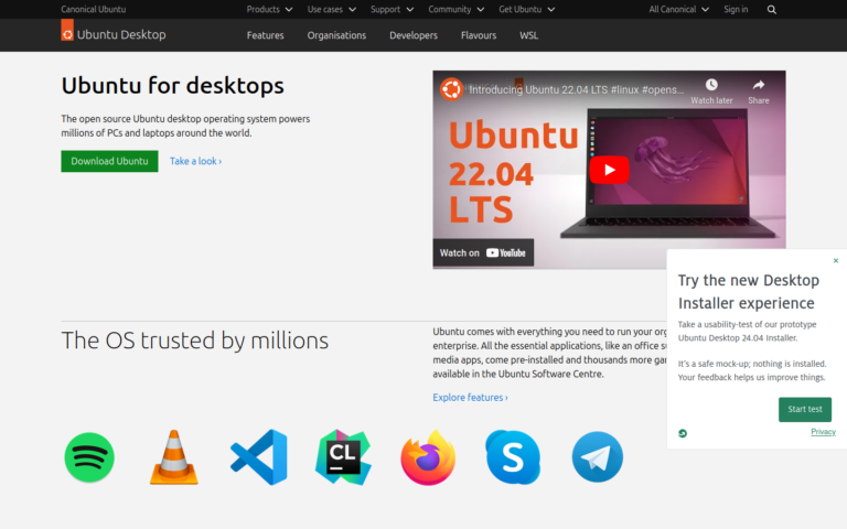 Ubuntu Desktop
